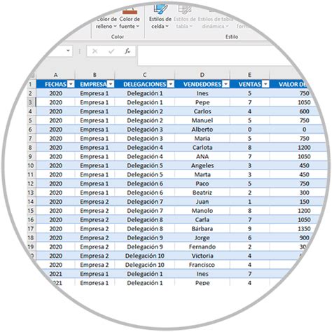 Cómo hacer una tabla oficial de Excel Convertir datos en una tabla