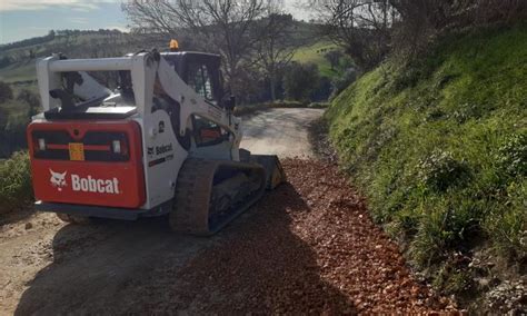 San Severino Al Via I Lavori Di Sistemazione Della Strada Comunale