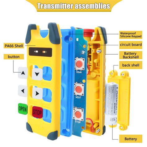 Ecd 4s 4 Single Buttons 10 Off Winch Lifting Handing Overhead Crane