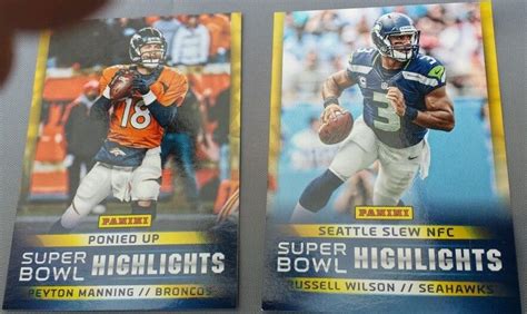 Super Bowl Card Set Collectibles