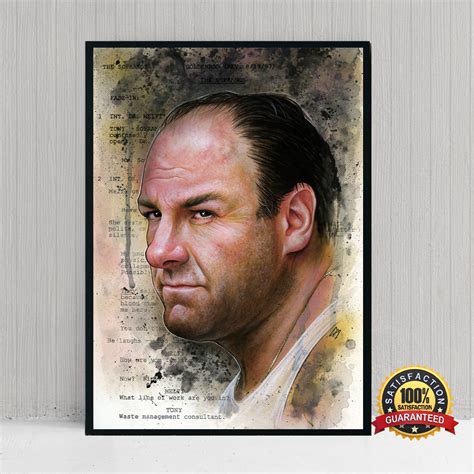 The Sopranos TV Series Poster, Sopranos Movie Print Wall Art Decor Home (5)