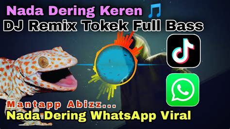 NADA DERING KEREN DJ REMIX TOKEK NADA Dering WhatsApp Viral Tebaru