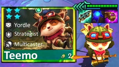 Quick Rank With Teemo 4 Star I Tft Set 9 Youtube