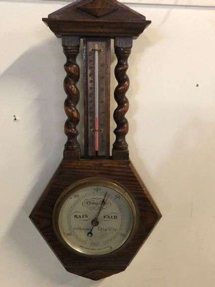 Vintage Short And Mason English Barometer Tullochs Auctions