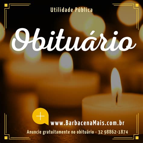 Obituário Falecimentos Desta Quarta Feira 20 De Novembro De 2024