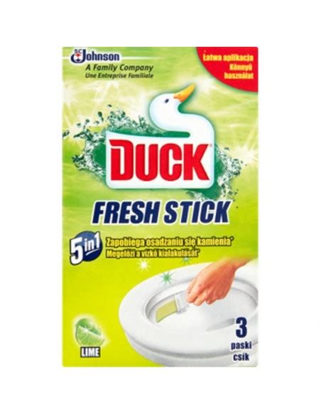 Duck Fresh Stick In Lime Elowe Paski Do Toalet G Sztuki