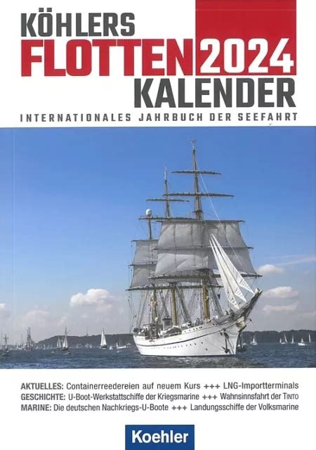 K Hlers Flottenkalender Jahrbuch Der Seefahrt Schiffe Marine