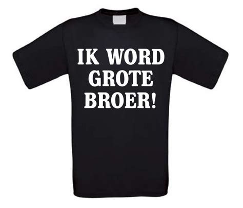 Ik Word Grote Broer T Shirt Goedkope Feestwinkel