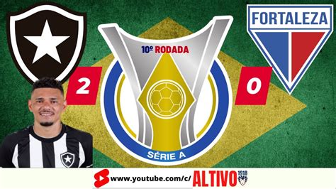 PÓS JOGO BOTAFOGO 2x0 FORTALEZA BRASILEIRÃO 2023 10º RODADA YouTube