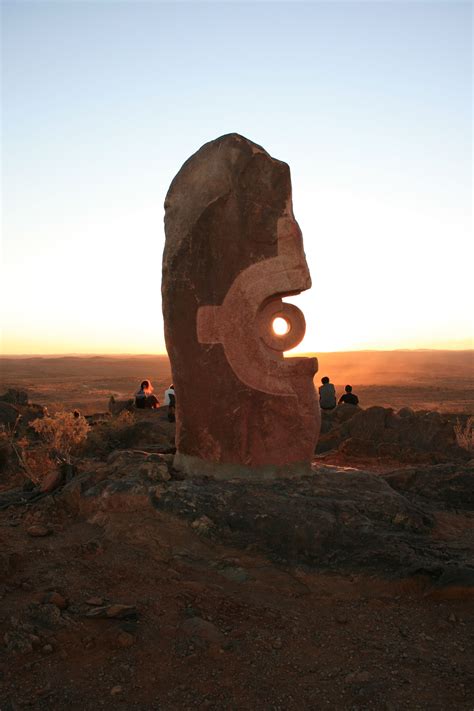 The Living Desert Sculptures Broken Hill - LOVELAND SCULPTURE WALL