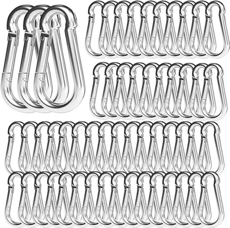 Amazon Pcs Heavy Duty Spring Snap Hook M Galvanized