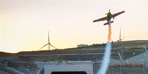 World First Plane Flies Through Tunnel