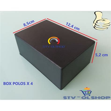 Jual Box Polos X 4 Plastik Box Polos Hitam Serba Guna Shopee Indonesia