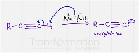 reactions  acetylide ions mechanisms  predicting  products