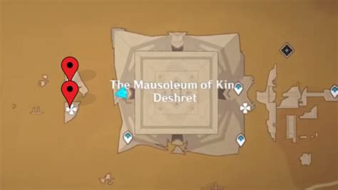 How To Get The Two Dendroculus Behind King Deshrets Mausoleum In