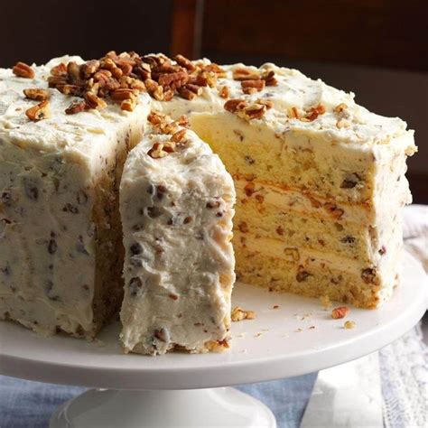 Butter Pecan Layer Cake Phitip Recipes