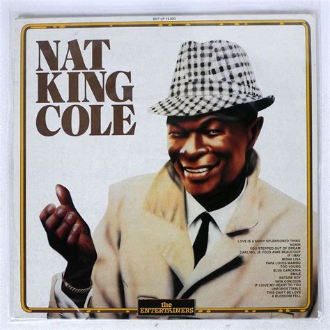 Yahoo オークション 伊 NAT KING COLE SAME THE ENTERTAINERS ENTLP1