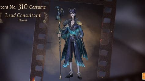 Identity V ｜ The Handsome Cat Man Hermit Halloween Costume Lead