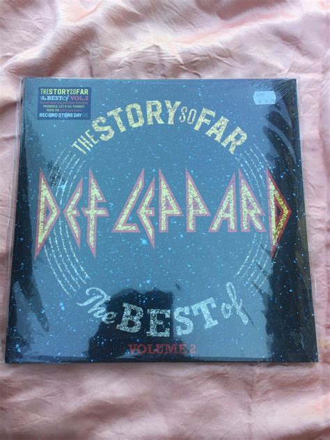 New Sealed RARE 2x Lp Record Vinyl Def Leppard BEST OF Vol 2 Story So