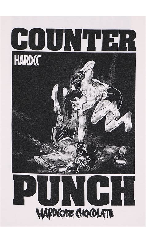 ハードコアチョコレート HARDCORE CHOCOLATE あしたのジョー 矢吹丈VSハリマオ マレーの虎バニラホワイト SS TEE T 2046EM WH Tシャツ 半袖