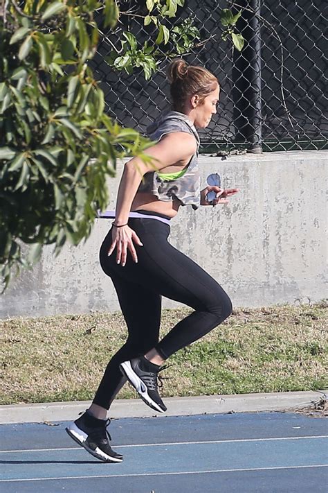 Jennifer Lopez Hard Workout In Los Angeles • Celebmafia