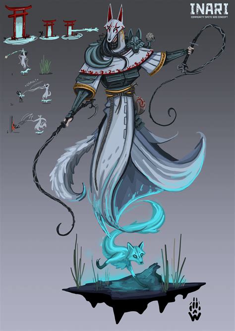 Inari Concept Community Designs A God Details In Comments Rsmite