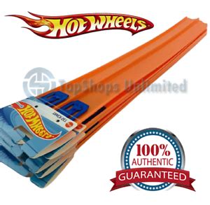 Hot Wheels Track Builder Pieces Lot Of Orange Track Connectors NEW EBay