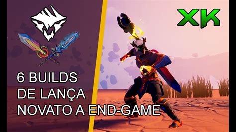 6 BUILDS DE LANÇA NOVATO A END GAME DAUNTLESS YouTube