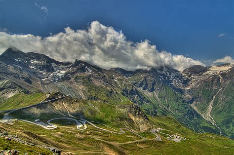 The Grossglockner High Alpine Road Hdr Creme