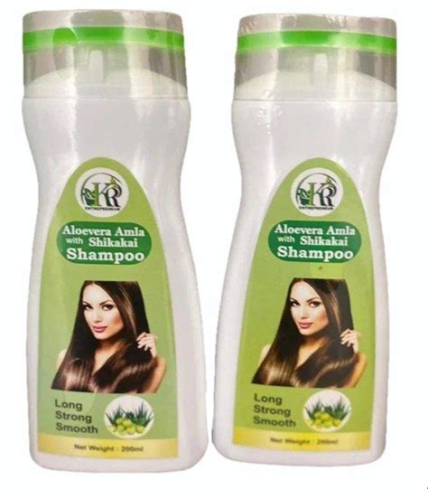 K R Aloevera Amla Shikakai Shampoo Packaging Size Ml At Rs