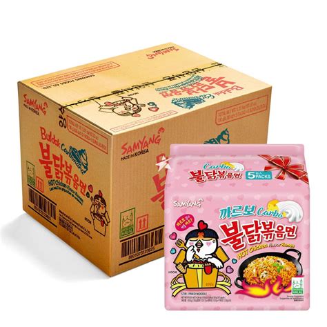 Super Precio Caja Ramen Buldak Carbo Muy Picante De 130gr X 40 Und