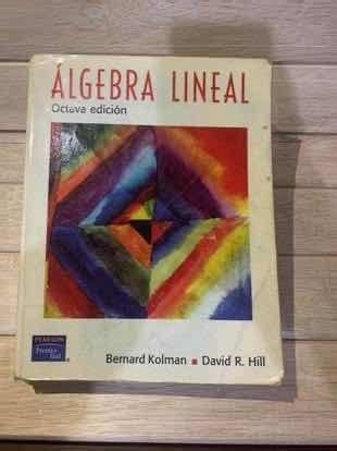 Algebra Lineal Pearson A Edici N Bernard Kolman Mercadolibre