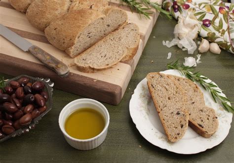 Kalamata Olive And Rosemary Sourdough Bread Mostly Greek