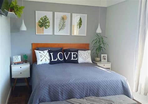 Inspiração De Quarto De Casal Simples - Quarto De Casal Simples | Quarto simples e bonito: confira inspirações ...