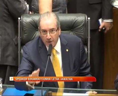 Speaker Eduardo Cunha Letak Jawatan Video Dailymotion