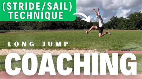 Stridesail Technique Long Jump Flight Technique Overview Youtube