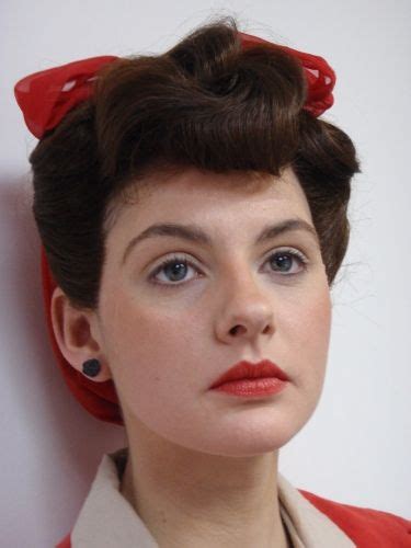 1940 S Hair Inspiration Mandy Bryant Mcmahan Sally Mcwilliam M Smith 1940s Makeup Retro