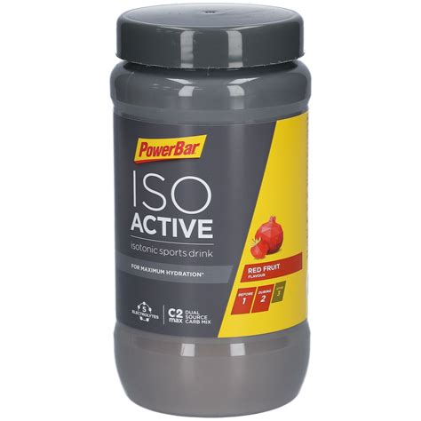 PowerBar Isoactive Red Fruit Punch 600 G Redcare Pharmacie