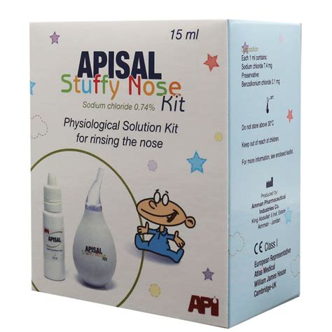 Apisal Stuffy Nasal Drops 15 Ml Kulud Pharmacy