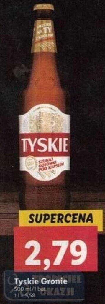 Promocja Tyskie Gronie 500 Ml W Szklanej Butelce W Lidl