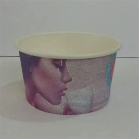 Ml Printed Paper Ice Cream Cup At Rs Piece Paper Ice Cream Cup