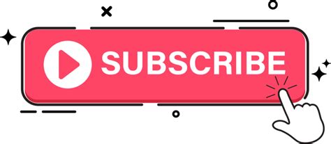 Youtube Subscribe Button Pngs For Free Download