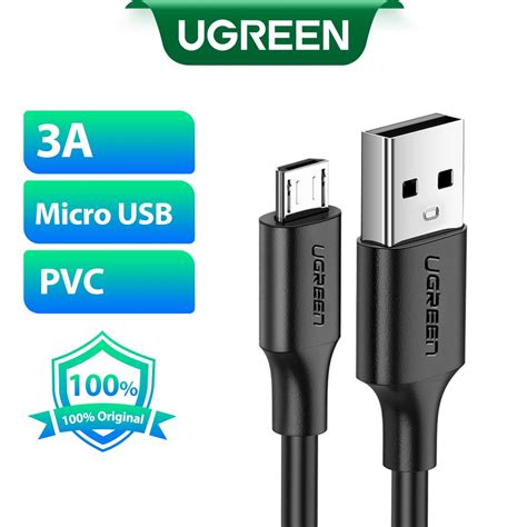 Ugreen Qc A Cabo Micro Usb De Carregamento R Pido Para Carregador