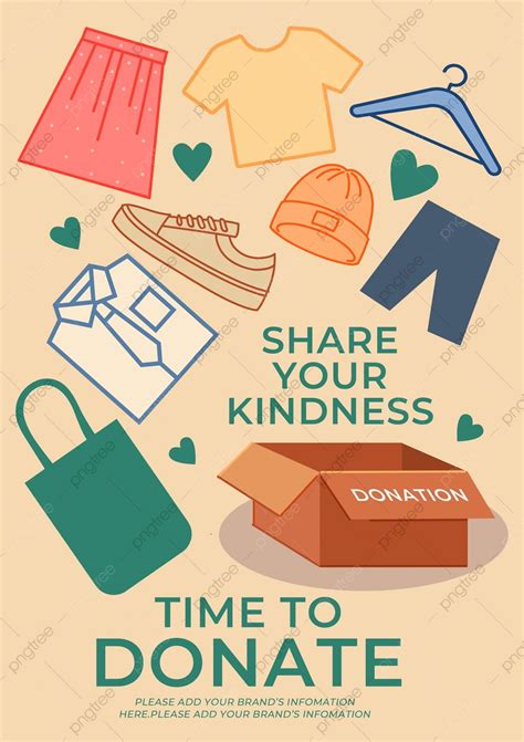 Donate Clothes Poster Charity Poster Drive Poster Flyer Maker