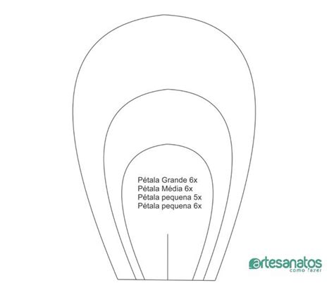 Plantillas Moldes De Flores Para Imprimir Y Recortar