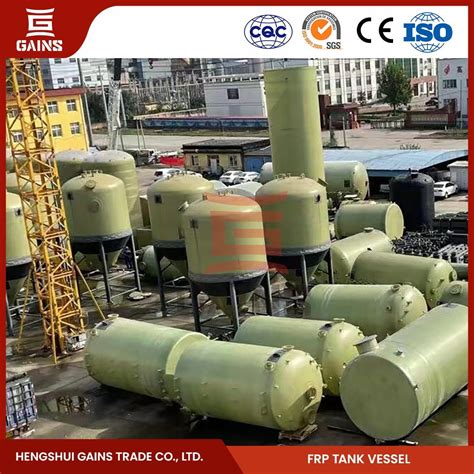 Gains Fiberglass Oil Tank Factory FRP Underground Storage Tanks China