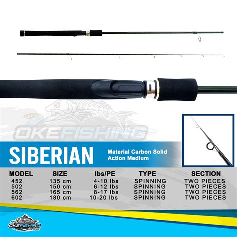 Jual Joran Carbon Versus Siberian Spinning Sambung Dua Carbon Solid