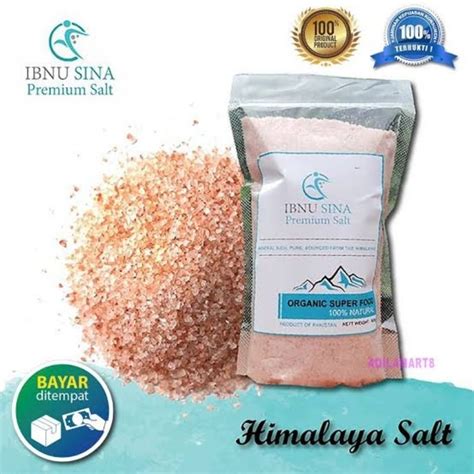 Jual Asli Garam Halus Himalaya Ibnu Sina Gr Himalayan Pink Salt