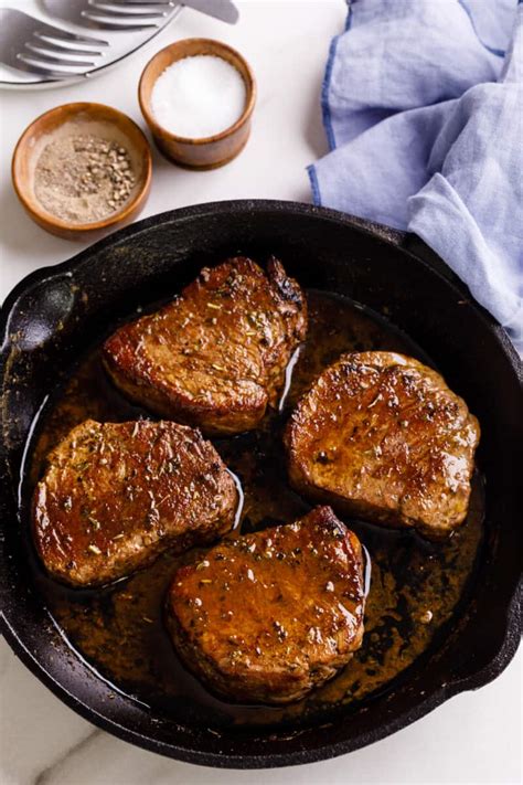 Easy Cast Iron Filet Mignon Recipe All Things Mamma