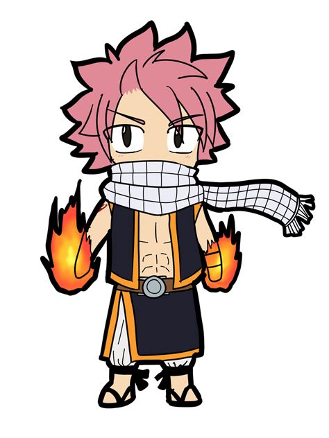 Chibi Natsu Dragneel Drawing